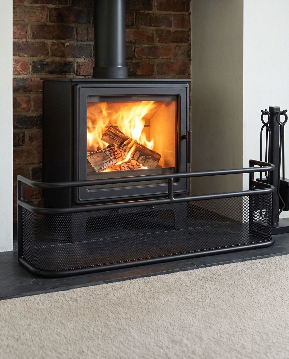 Low Fireside Fender Guard in Situ Digital Illustration