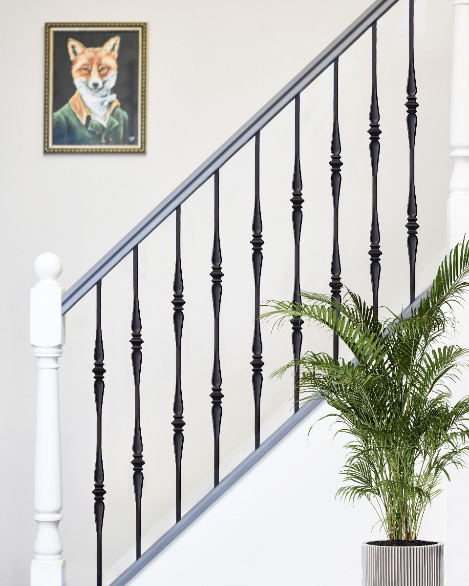 "Lowfield" Rake Spindles in Situ 