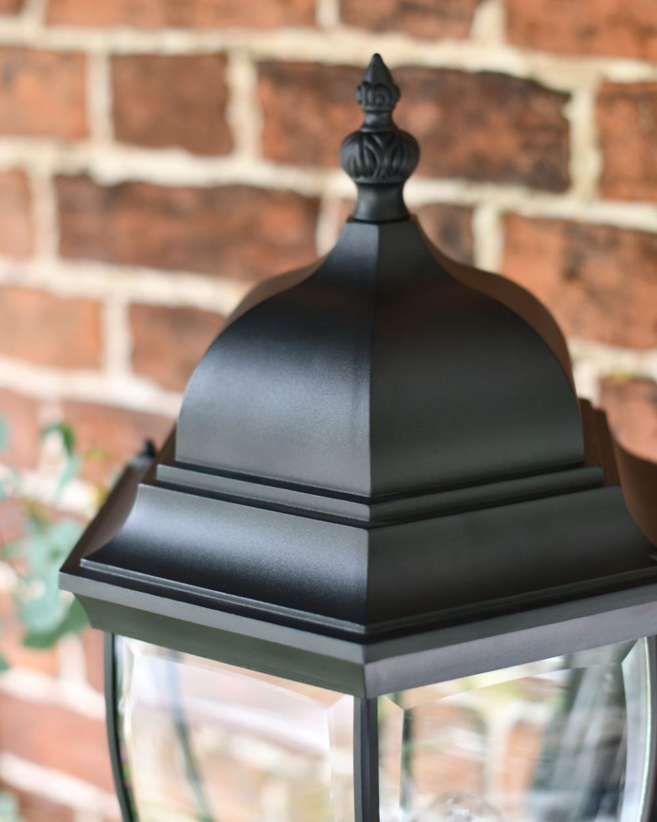 Large Ornamental Victorian Bottom Fix Wall Light Top Close Up