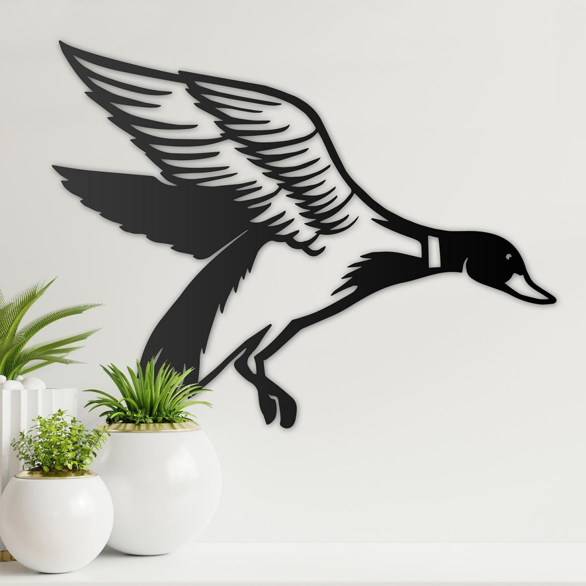 "Mallard" Duck Wall Art in Situ in the House "Mallard" Duck Wall Art in Situ in the House