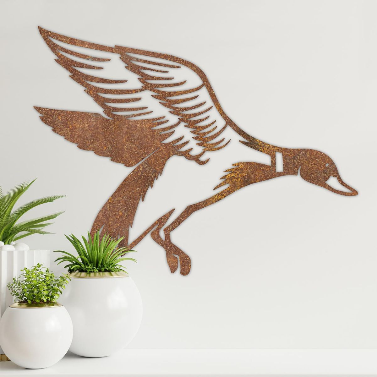 "Mallard" Duck Wall Art in Situ in the House