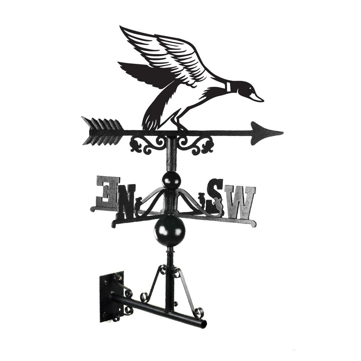 Mallard Weathervane with Fixtures 