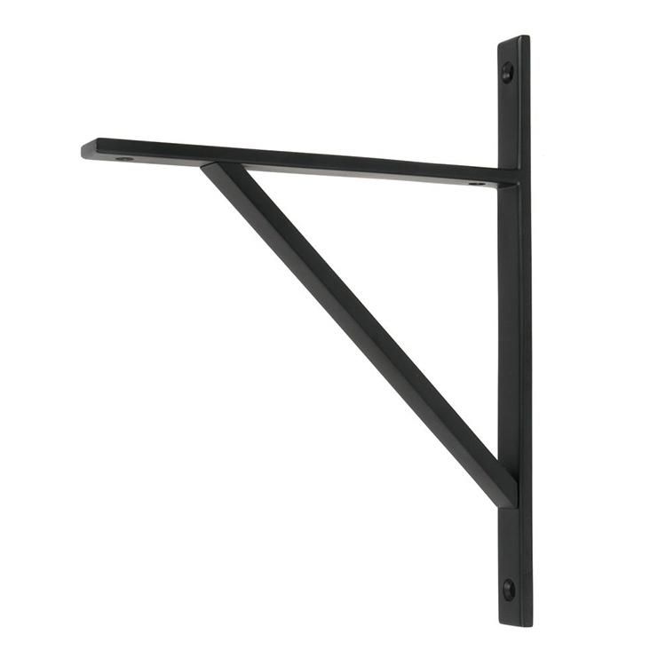 Matte Black "Claremont" Traditional Shelf Bracket - 260mm x 200mm