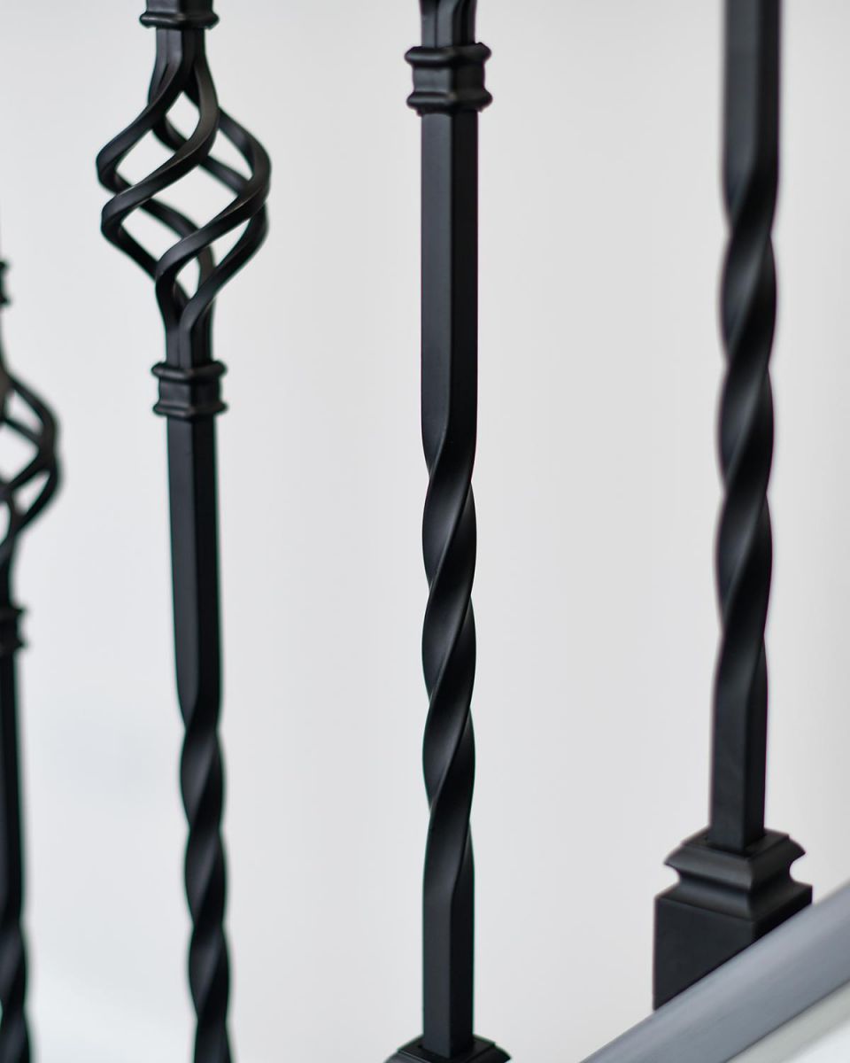 Ornate Twist on the Stair Spindle  Ornate Twist on the Stair Spindle