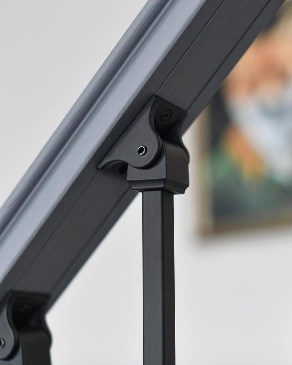 Adjustable Bracket Attached to the Staircase