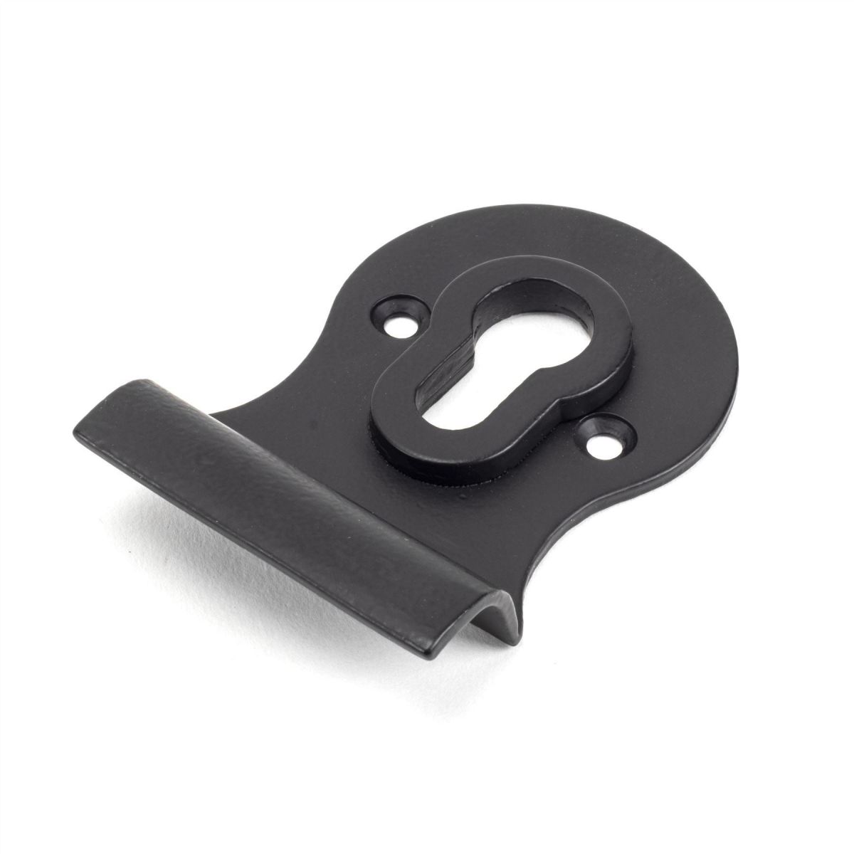 Matte Black Euro Cylinder Door Pull