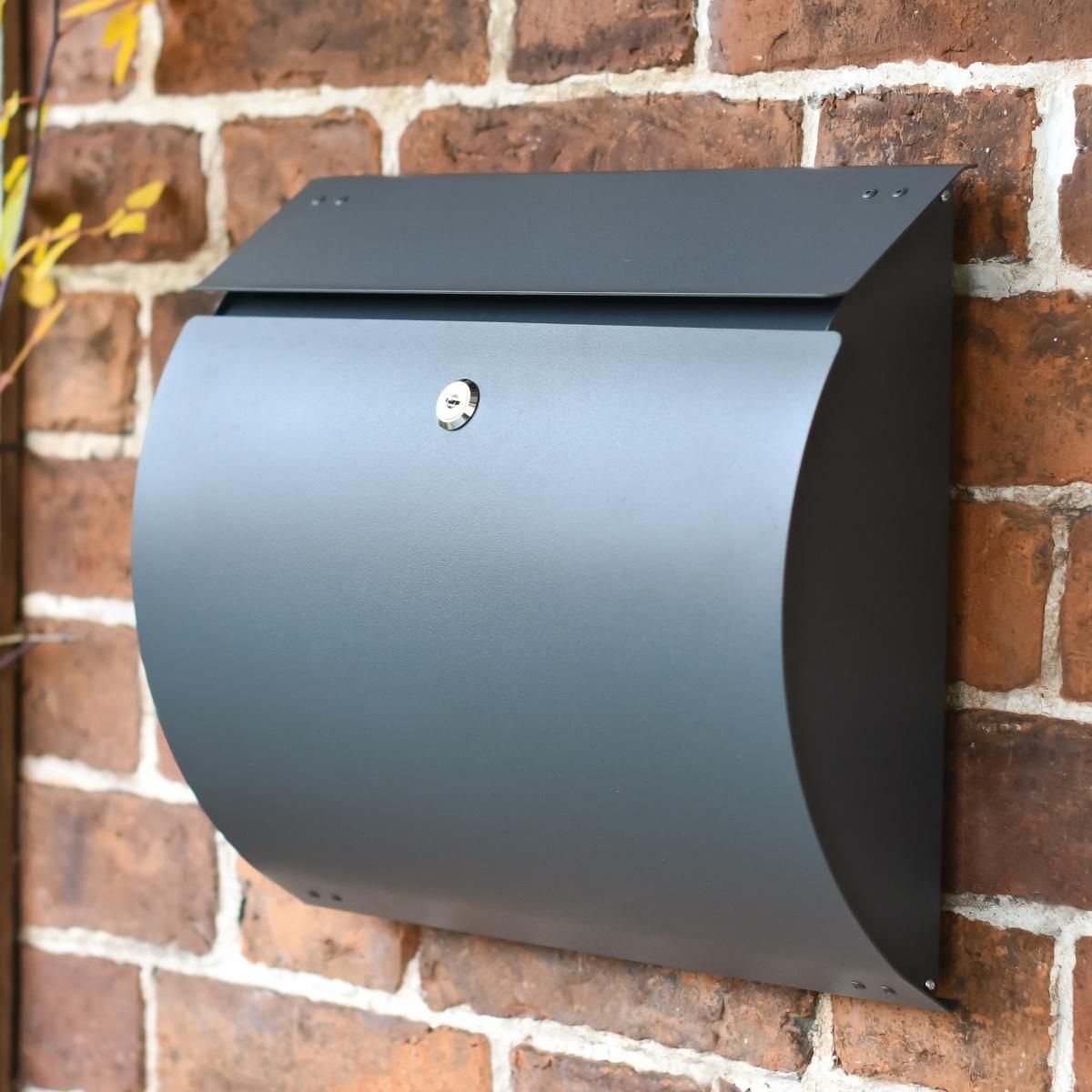"Urban Obsession" Matte Grey Wall Mounted Post Box 