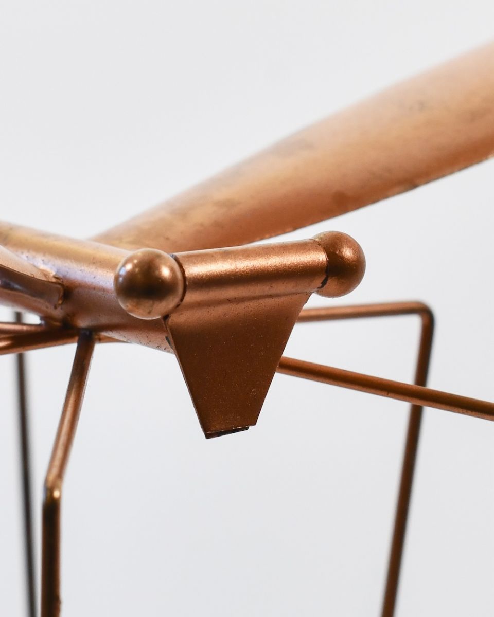 Close up of intricate head detail on scrap metal art sculpture Close up of intricate head detail on scrap metal art sculpture