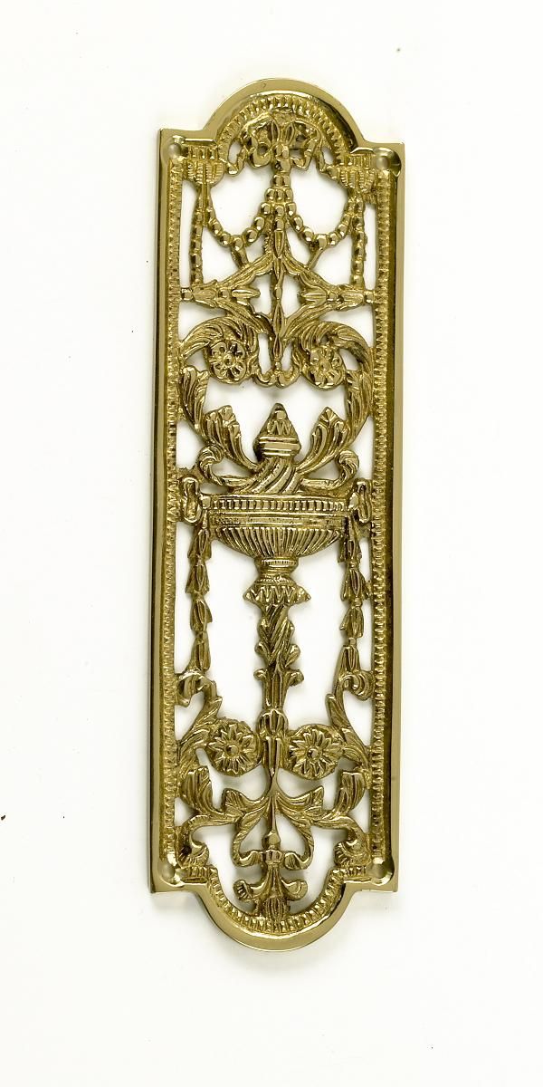 "Ambrose Crescent" Fretted Finger Plate  "Ambrose Crescent" Fretted Finger Plate