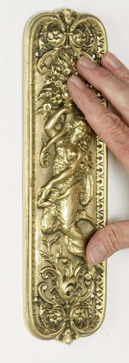 "Floriana Fields" Finger Plates and Door Plates (Wood Nymph, with flowers) "Floriana Fields" Finger Plates and Door Plates (Wood Nymph, with flowers)