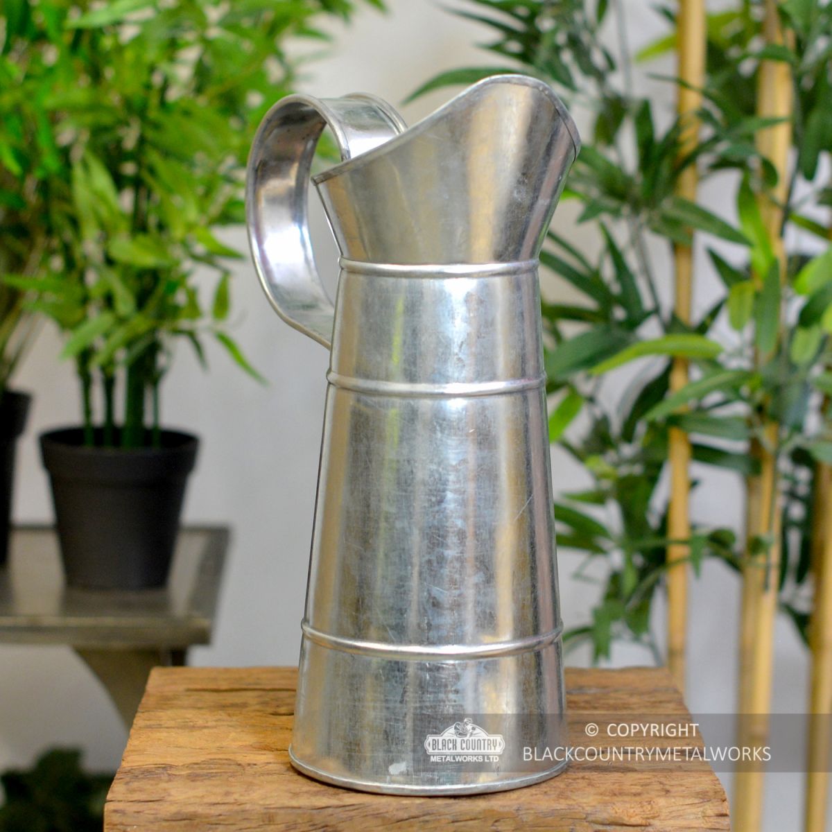 Galvanised Narrowboat Jug