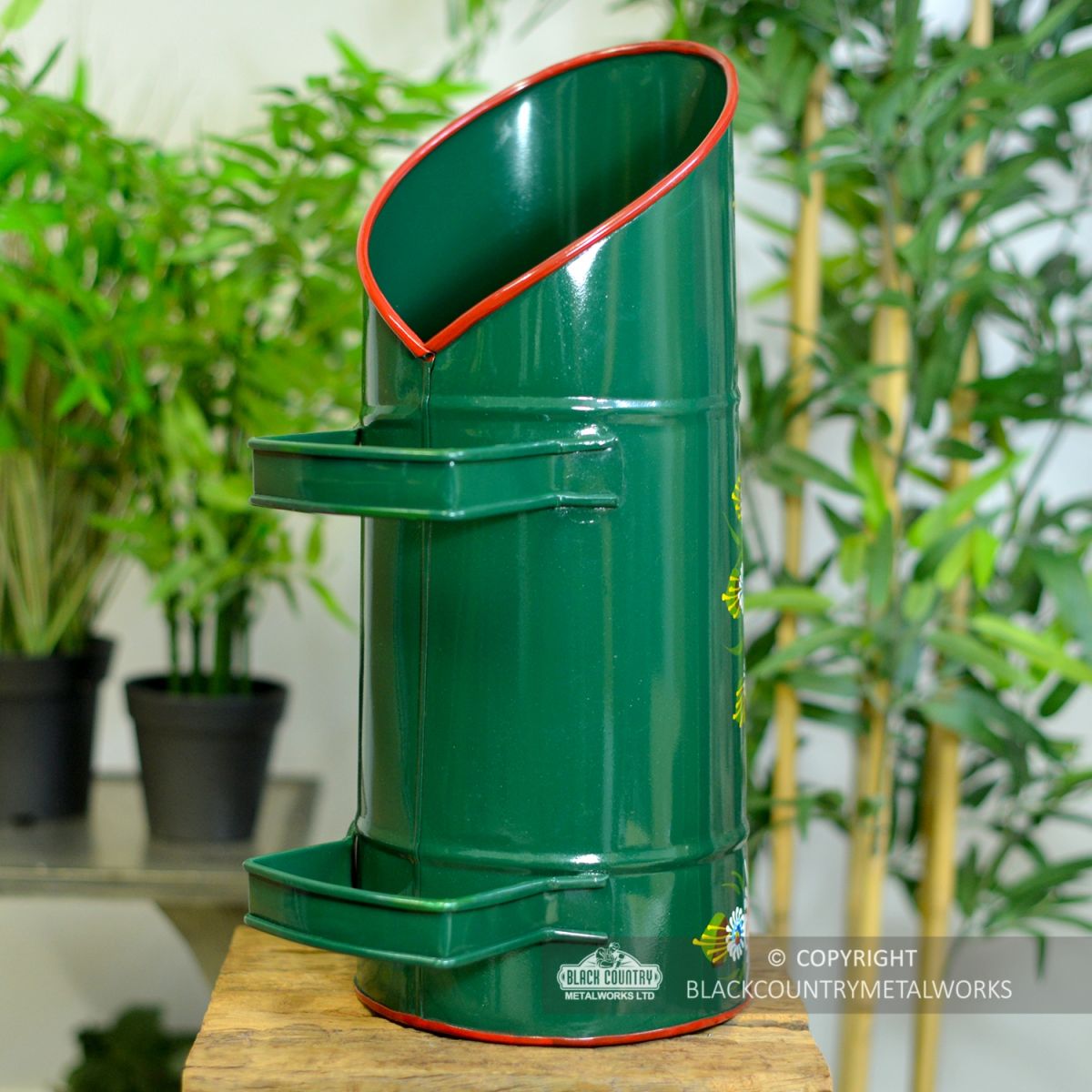 Back View of the "Rosalie" Coal Hod