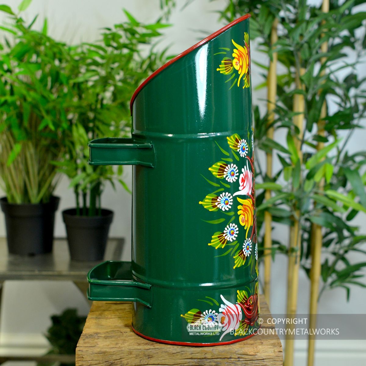 Side View of the "Rosalie" Coal Hod