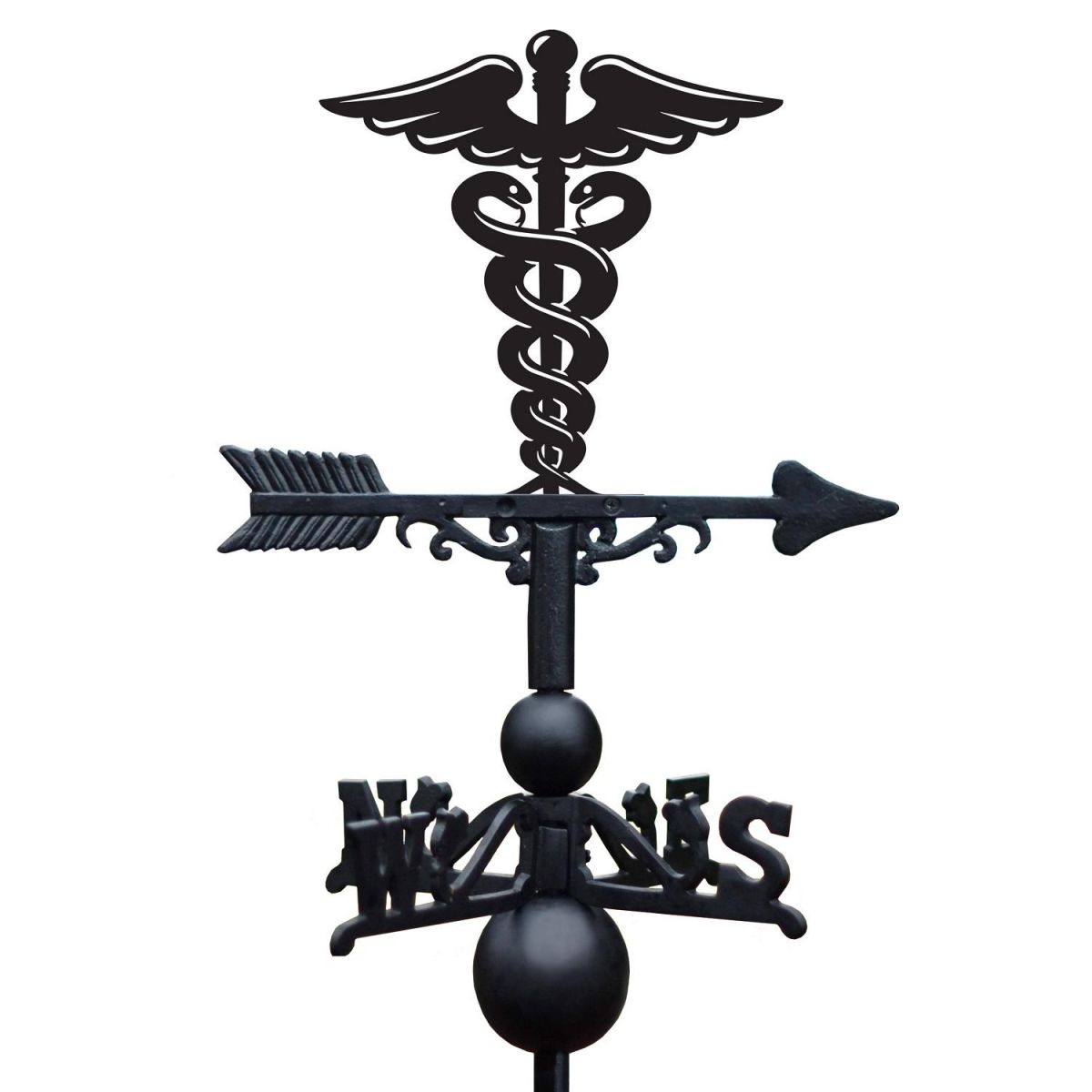 Weathervane of Doctors Medical Symbol  Weathervane of Doctors Medical Symbol