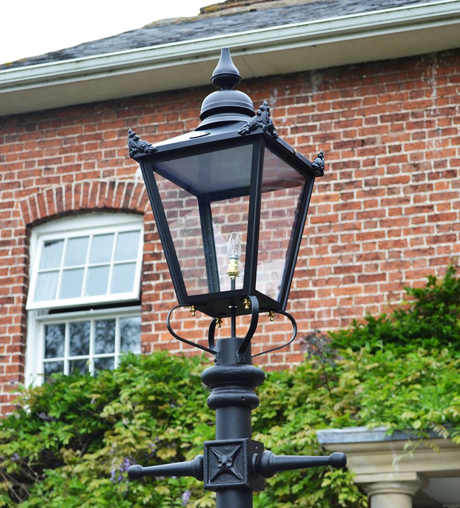 Black Victorian Lantern 70cm