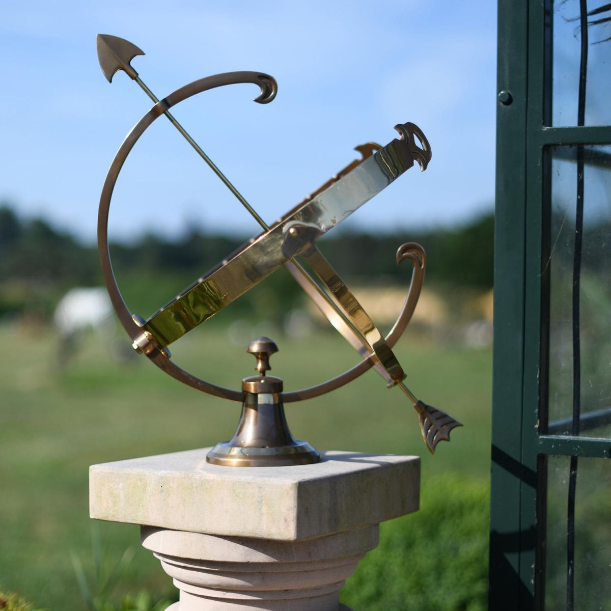 Medium "Profatius" Armillary in Antique Brass
