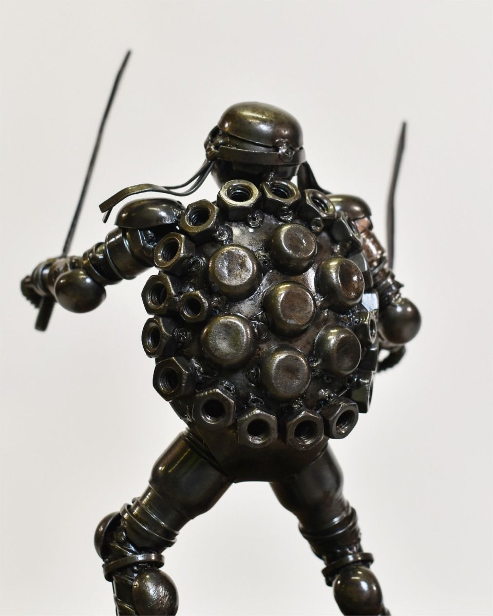 Close Up of Metal Parts Shell 