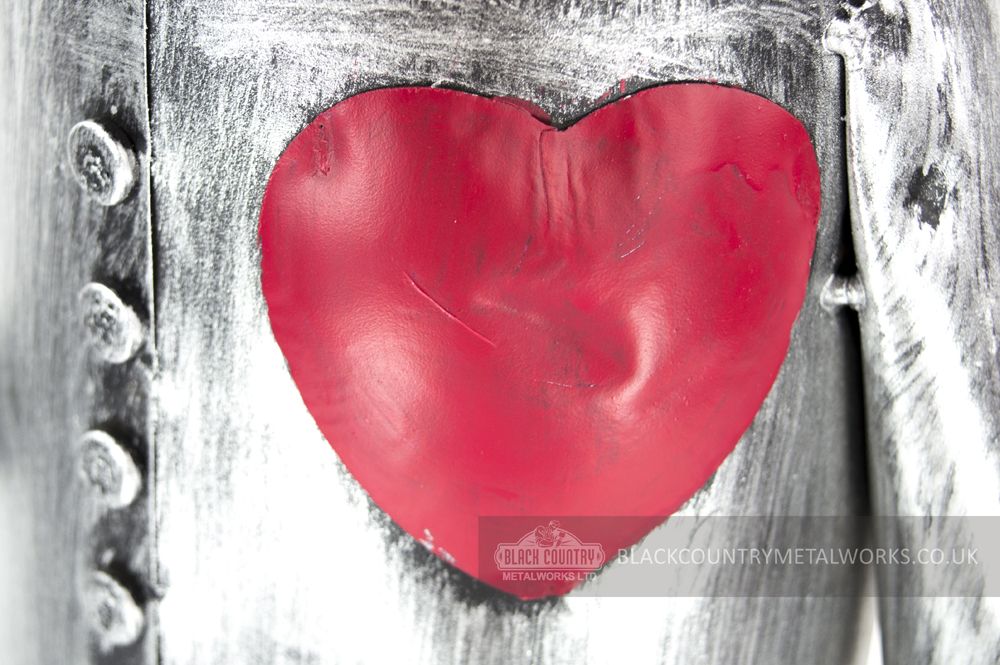 "Woodsman" Metal Tin Man Sculpture