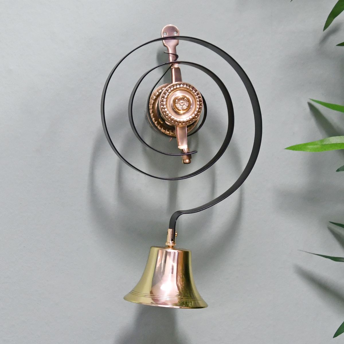 Polished Brass Traditional Butler Bell