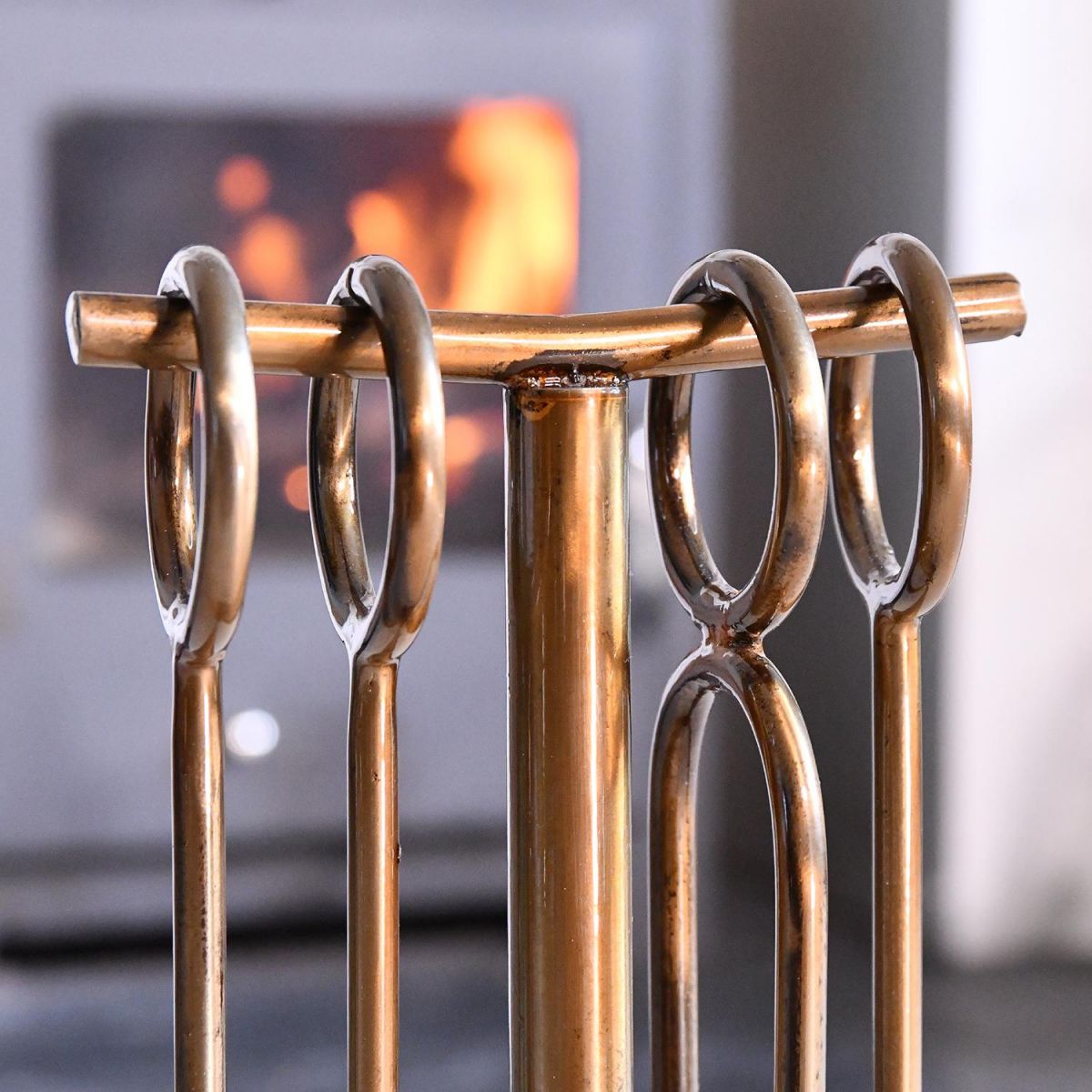 Tools Sitting on the Stand of the Companion Set