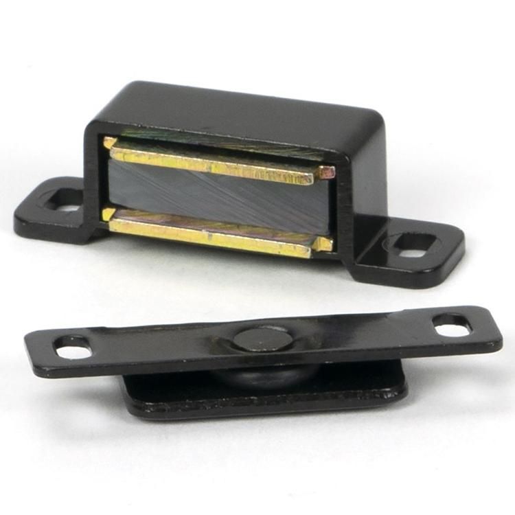 Mild Steel 6kg Magnetic Pull Catch - Black
