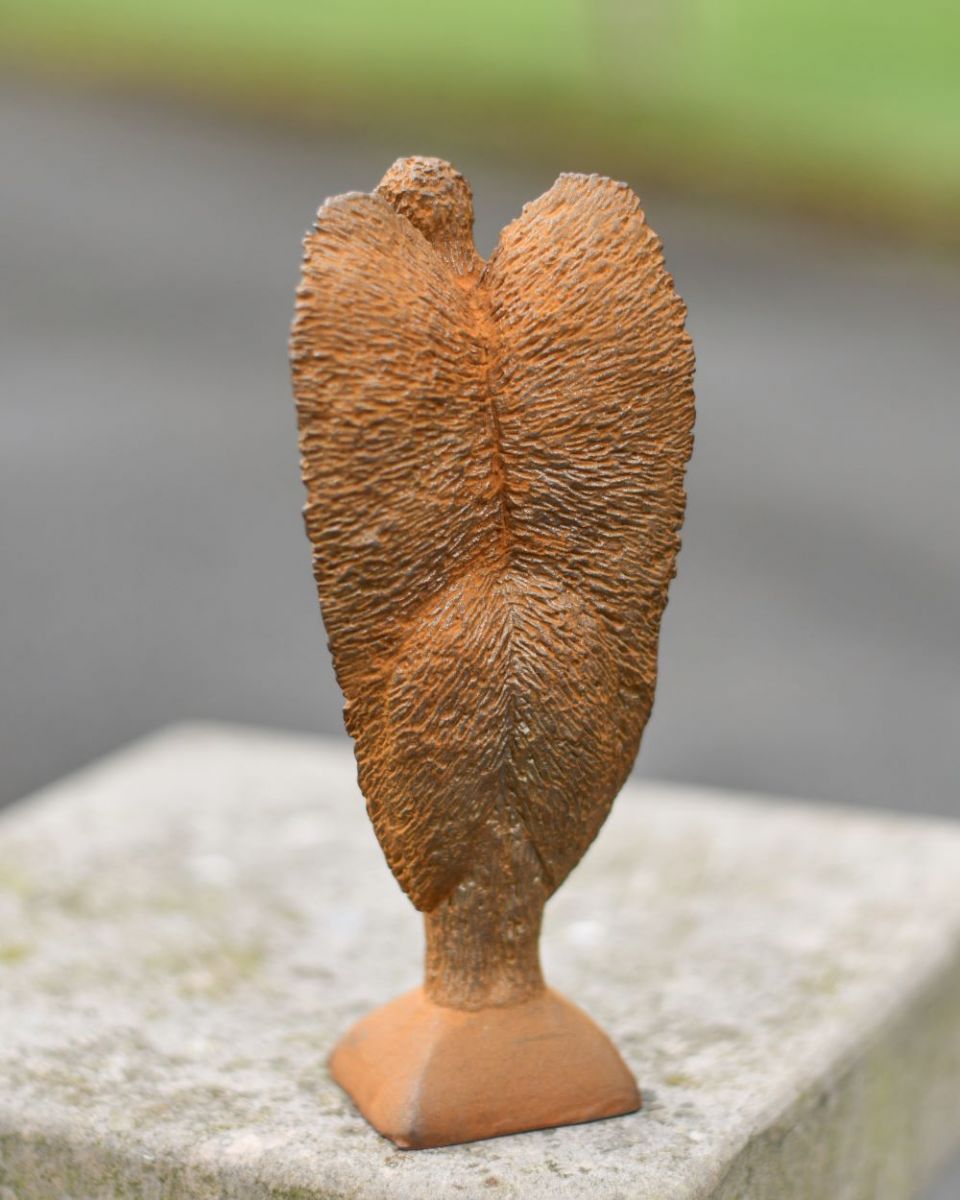 Back of Mini Knife Angel Sculpture