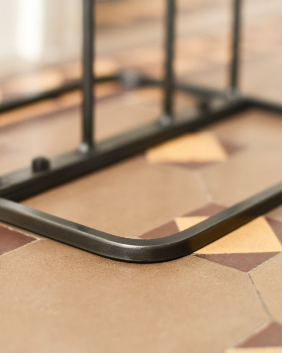 Modern Midnight Black Boot Rack Modern Midnight Black Boot Rack