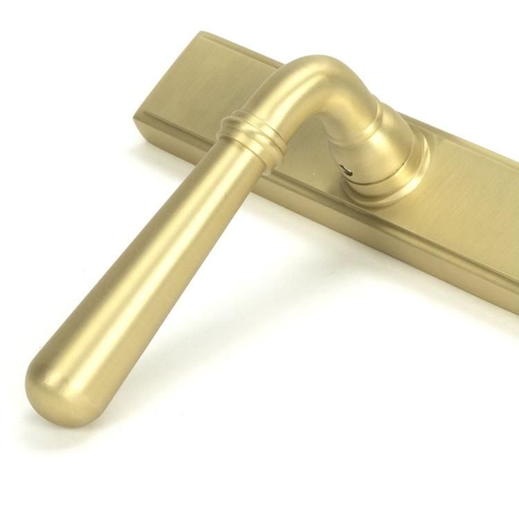 Close-Up of Left-Hand Lever Handle