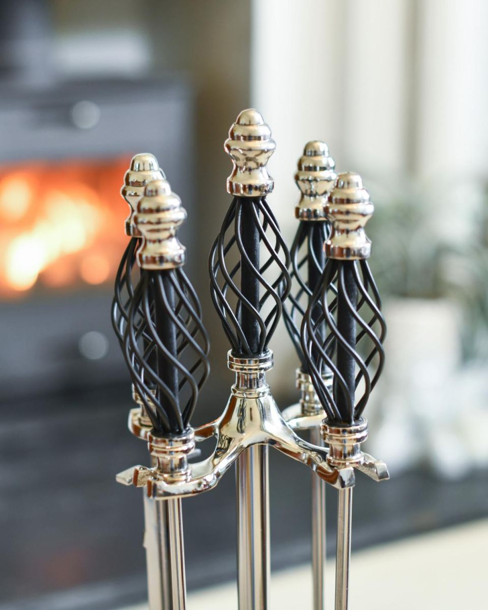 Close Up Of "Moorebridge Manor" Companion Set Handles