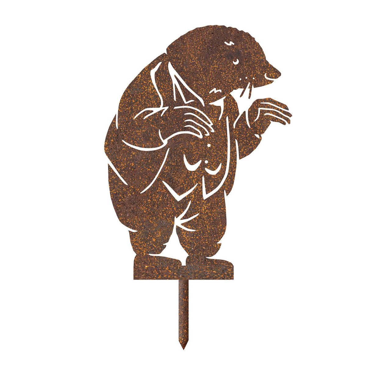 Mr Badger Silhouette in a Rustic Finish