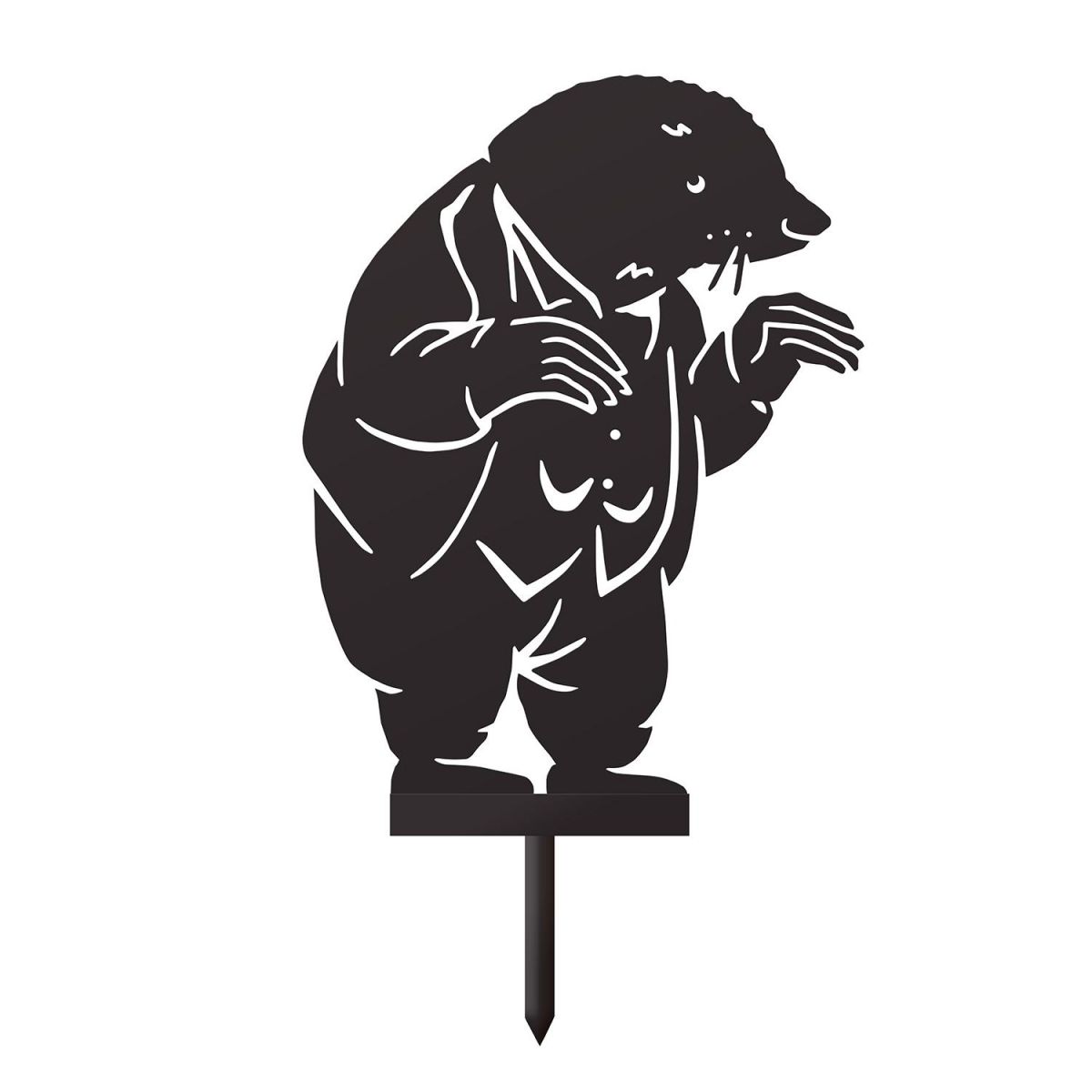 Mr Badger Silhouette in a Black Finish