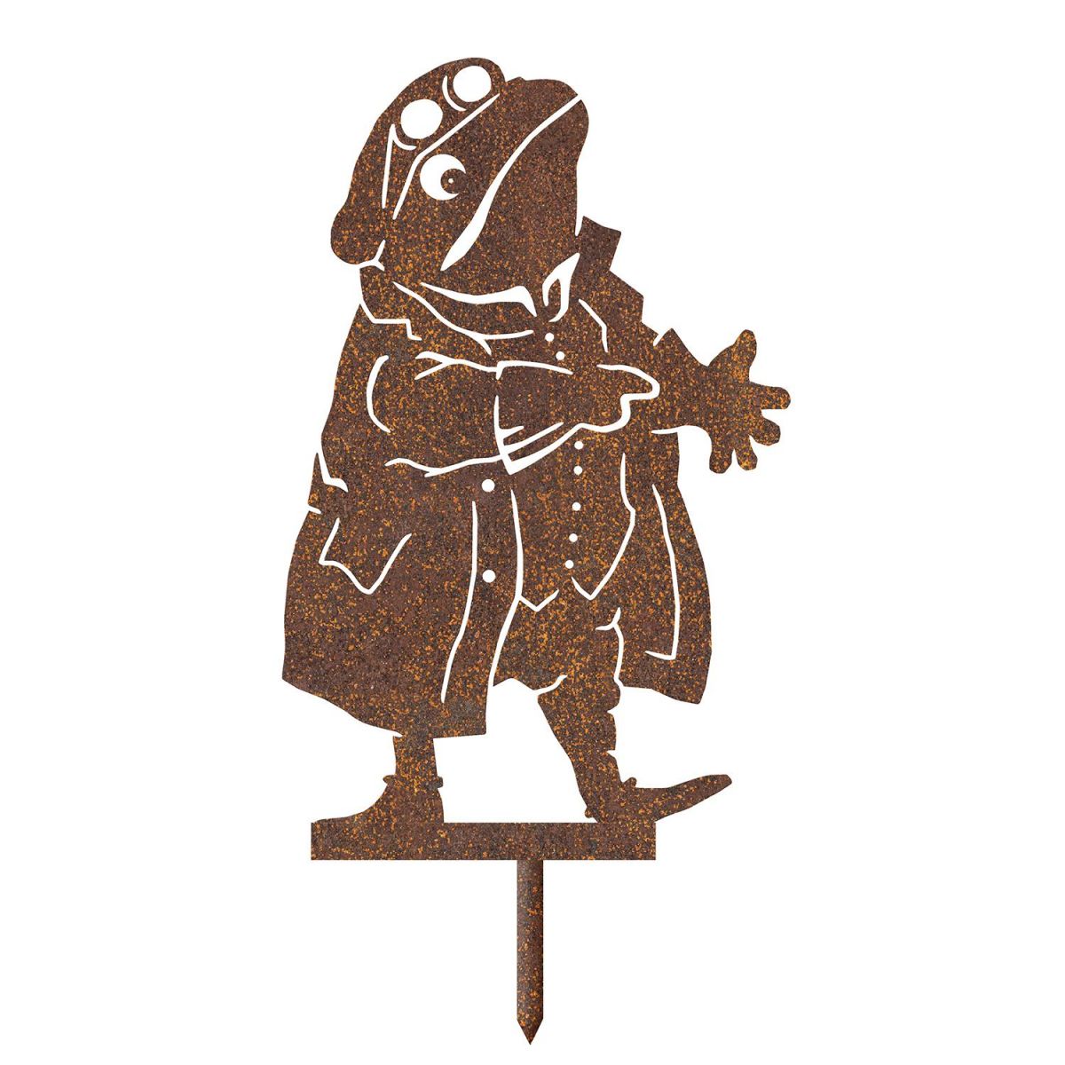 Mr Toad Silhouette in a Rustic Finish