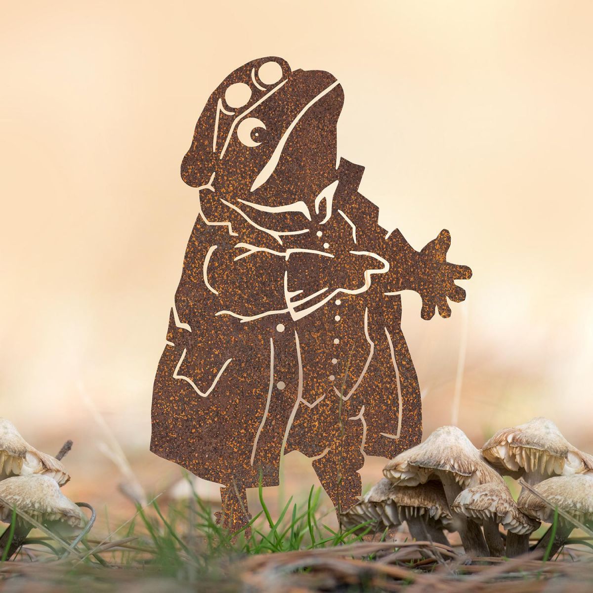 Mr Toad Silhouette in Use Outdoors