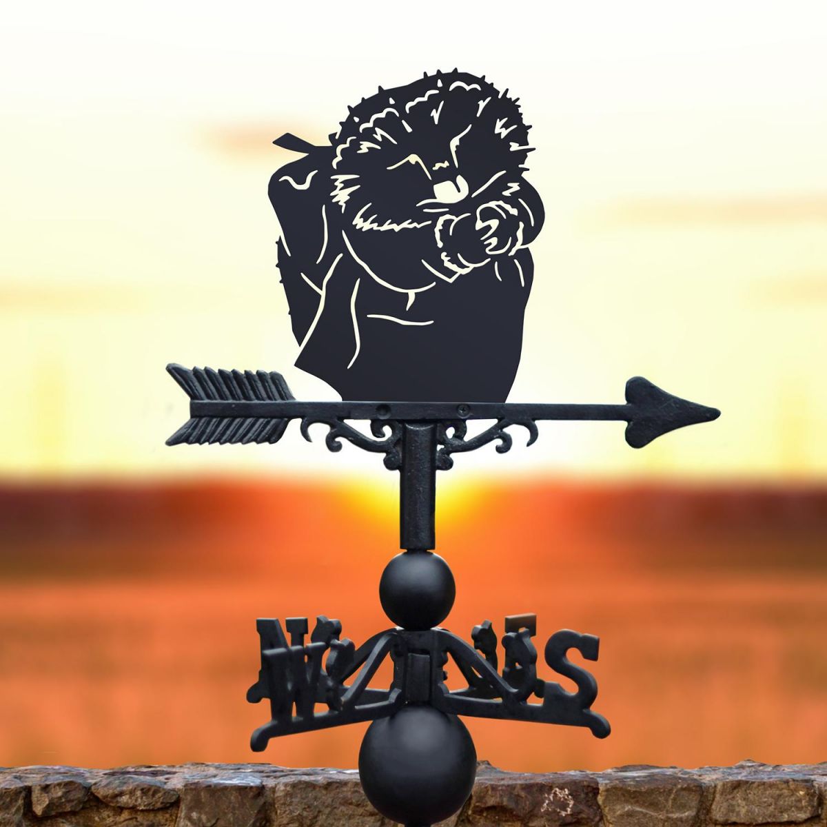 Mrs Hedgehog Weathervane 