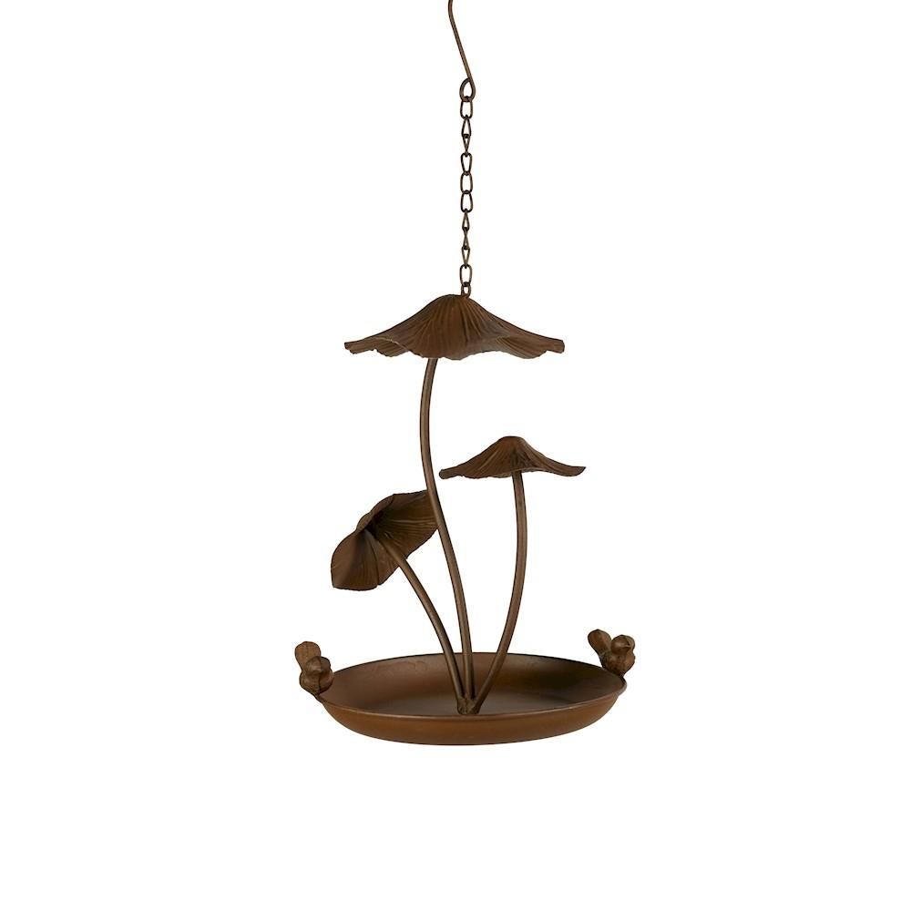 Mushroom Hanging Bird Feeder