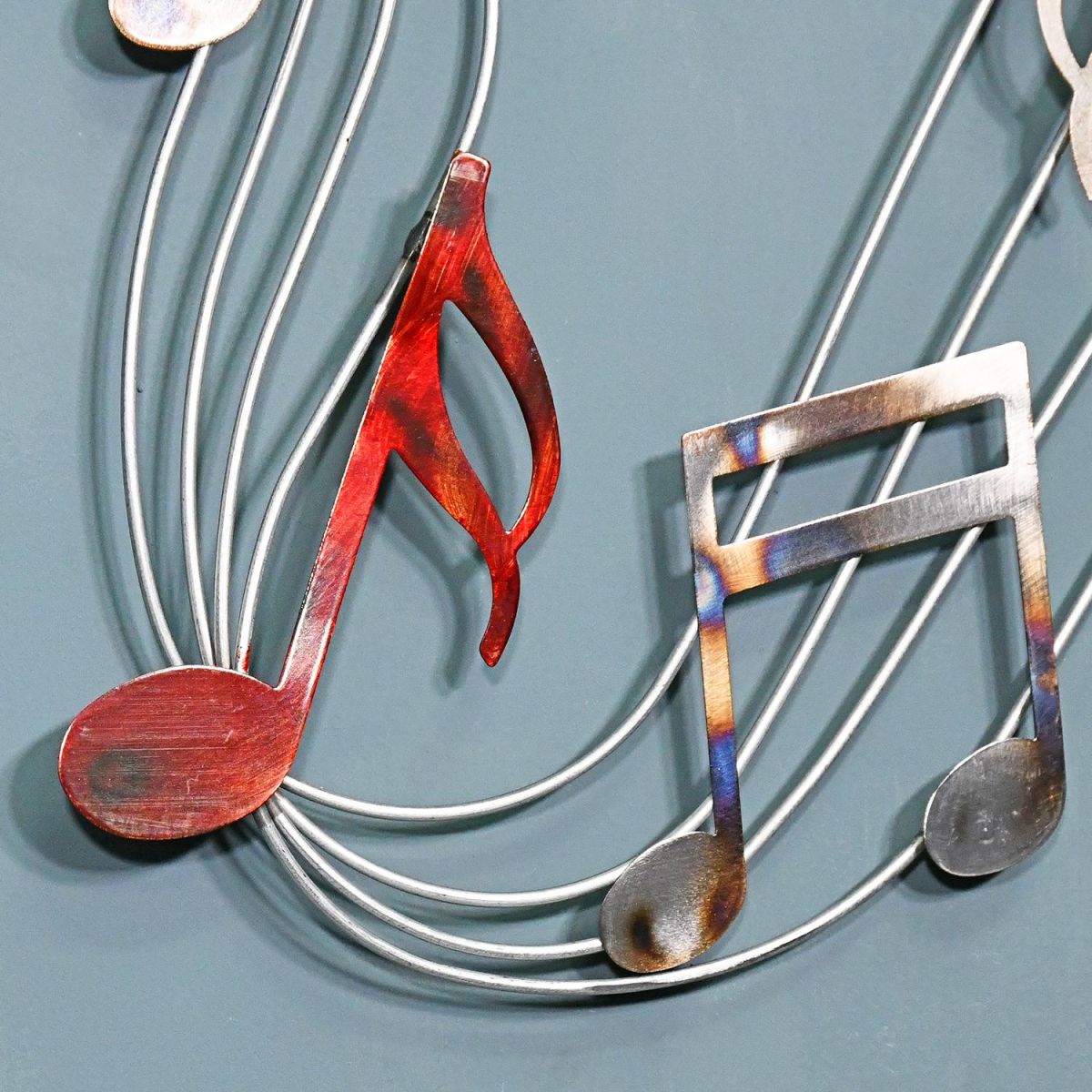 Musical Note Metal Wall Art 