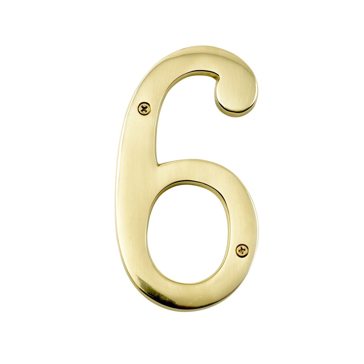 6 inch extra large polished brass numbers 6 inch extra large polished brass numbers