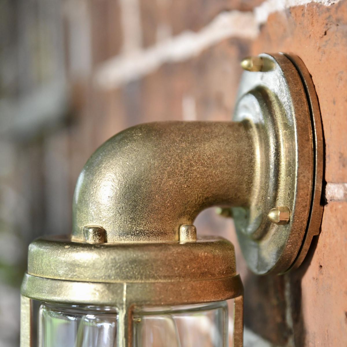 Close-Up of Natural Brass Finish  Close-Up of Natural Brass Finish