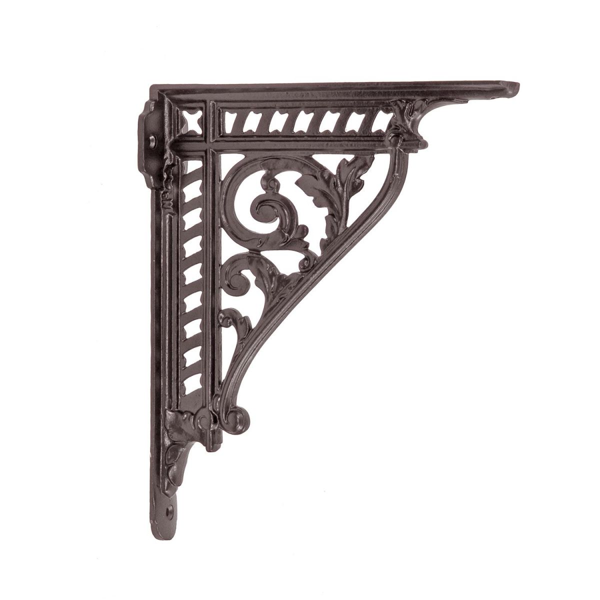 Cast Iron Shelf Bracket in an Natural Iron Finish   Cast Iron Shelf Bracket in an Natural Iron Finish