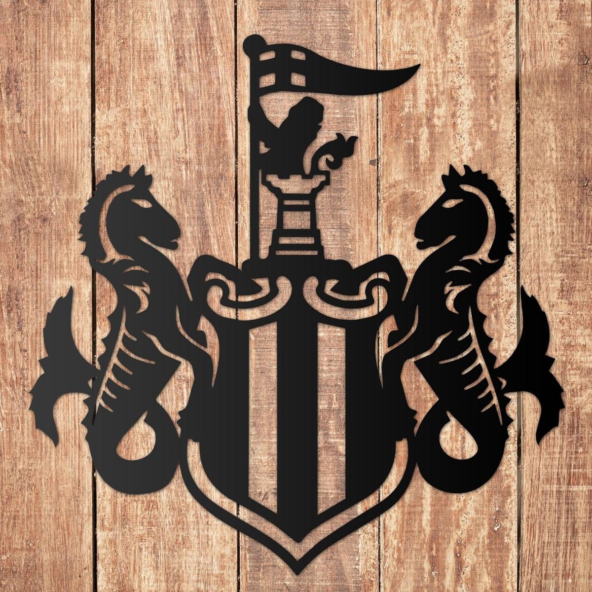 Wall Art of Newcastle "Magpies"  Wall Art of Newcastle "Magpies"