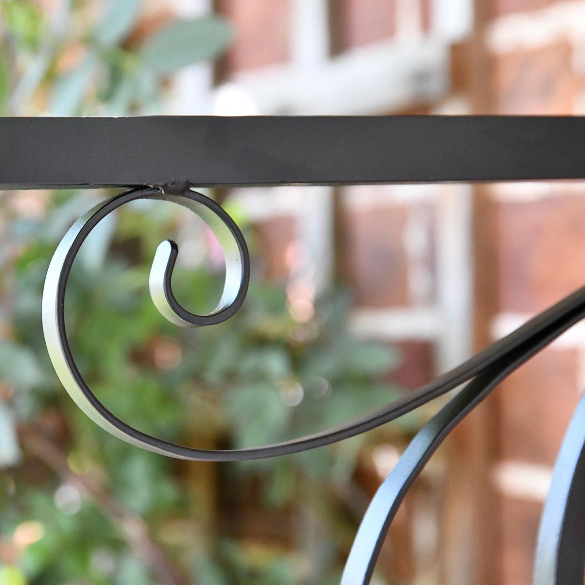 Scroll Design on the "Northern Star" Hanging Basket Bracket 