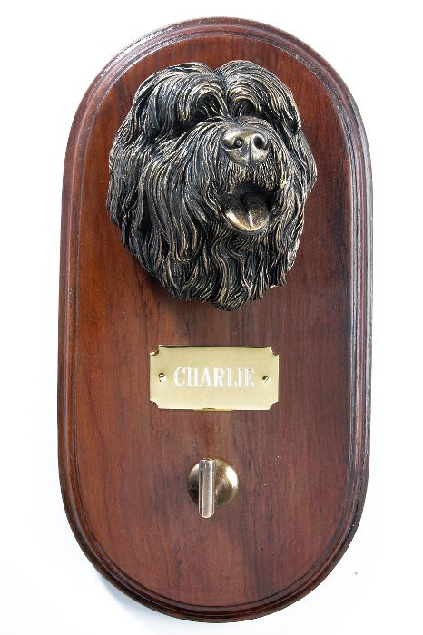 Old English Sheepdog Dog Lead Holder