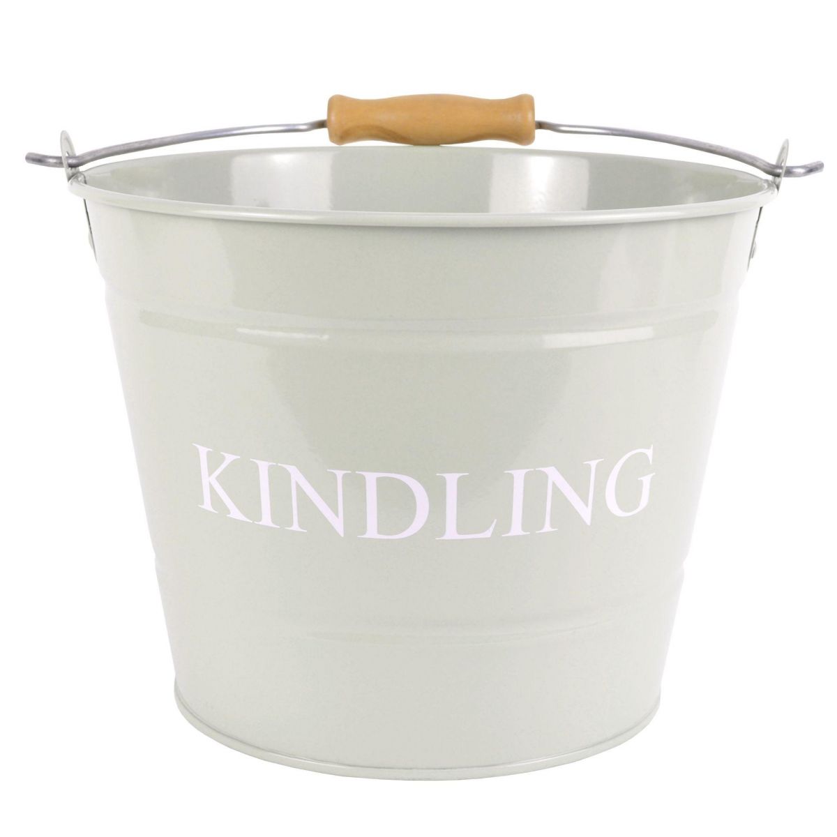 Kindling Bucket in a Olive Finish