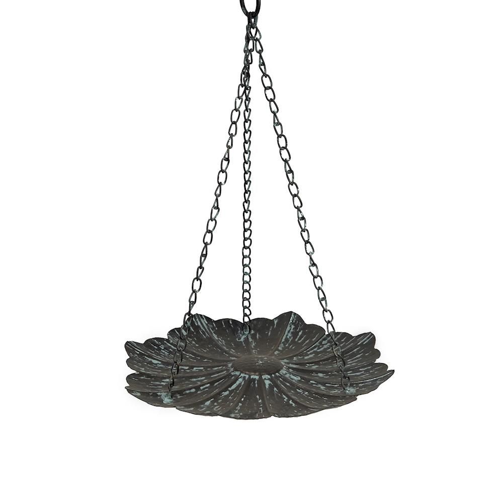 Open Flower Hanging Bird Feeder