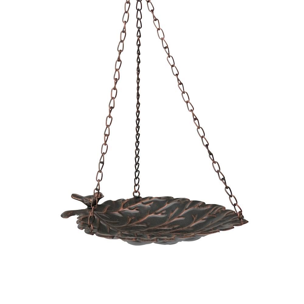 Open Leaf Hanging Bird Feeder