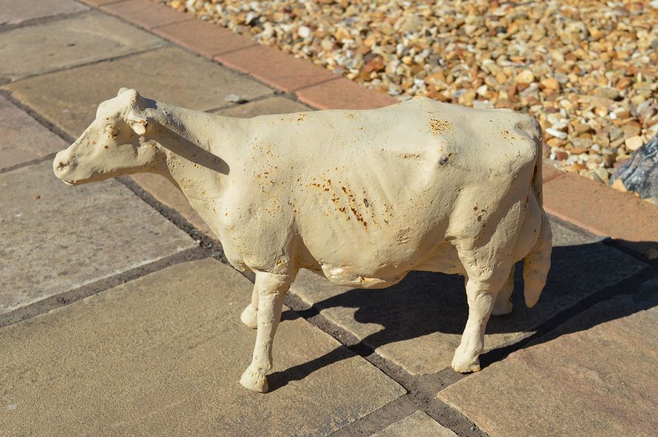 "Aspell Farm" Dairy Cow Sculpture