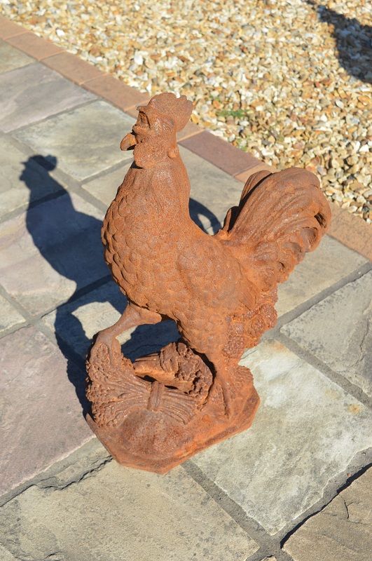 "Wharlmore Ford" Crowing Rooster Sculpture "Wharlmore Ford" Crowing Rooster Sculpture