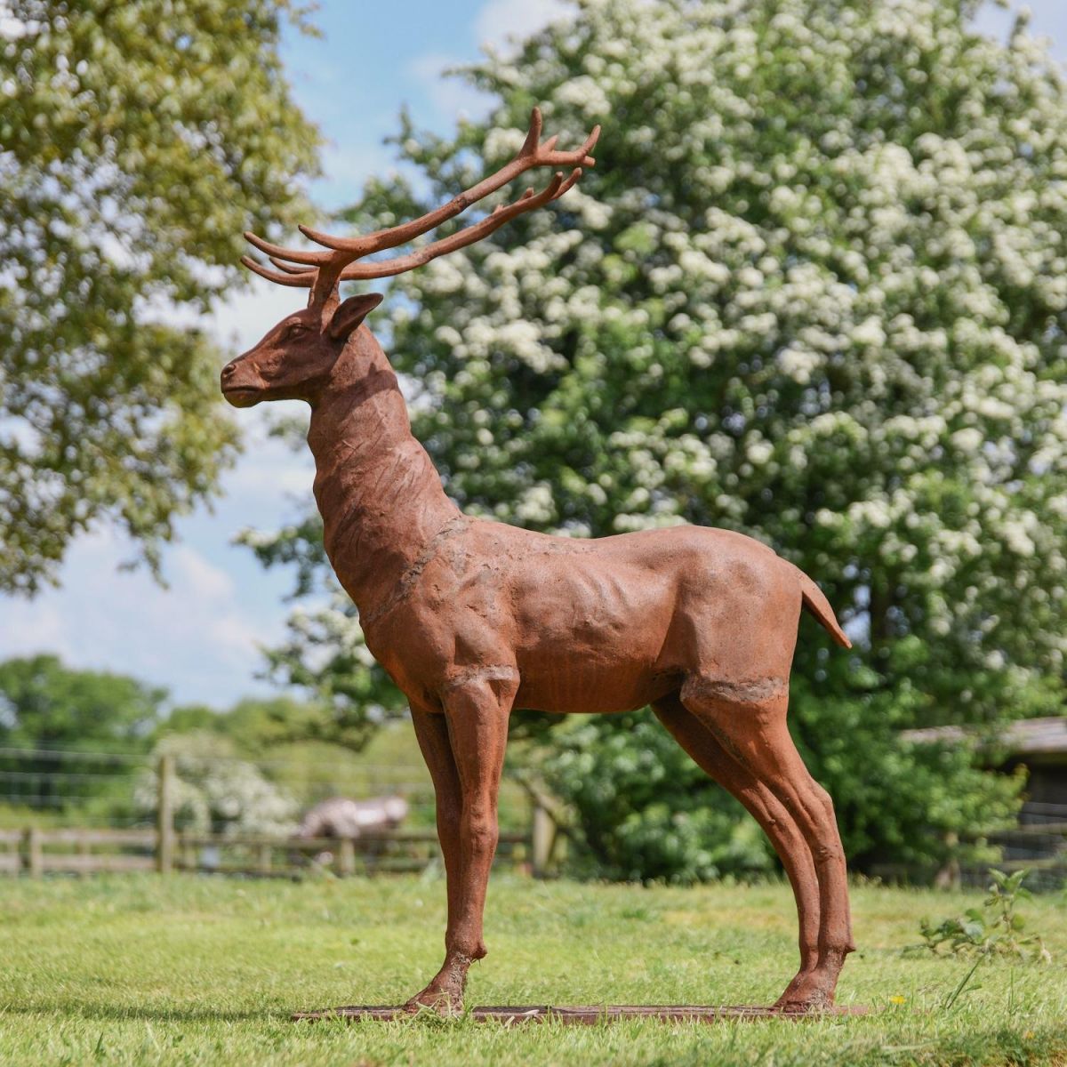 Zekin Stag Garden Sculpture 
