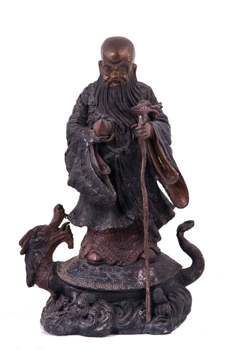 “Shou Xing” God of Longevity Bronze Ornament