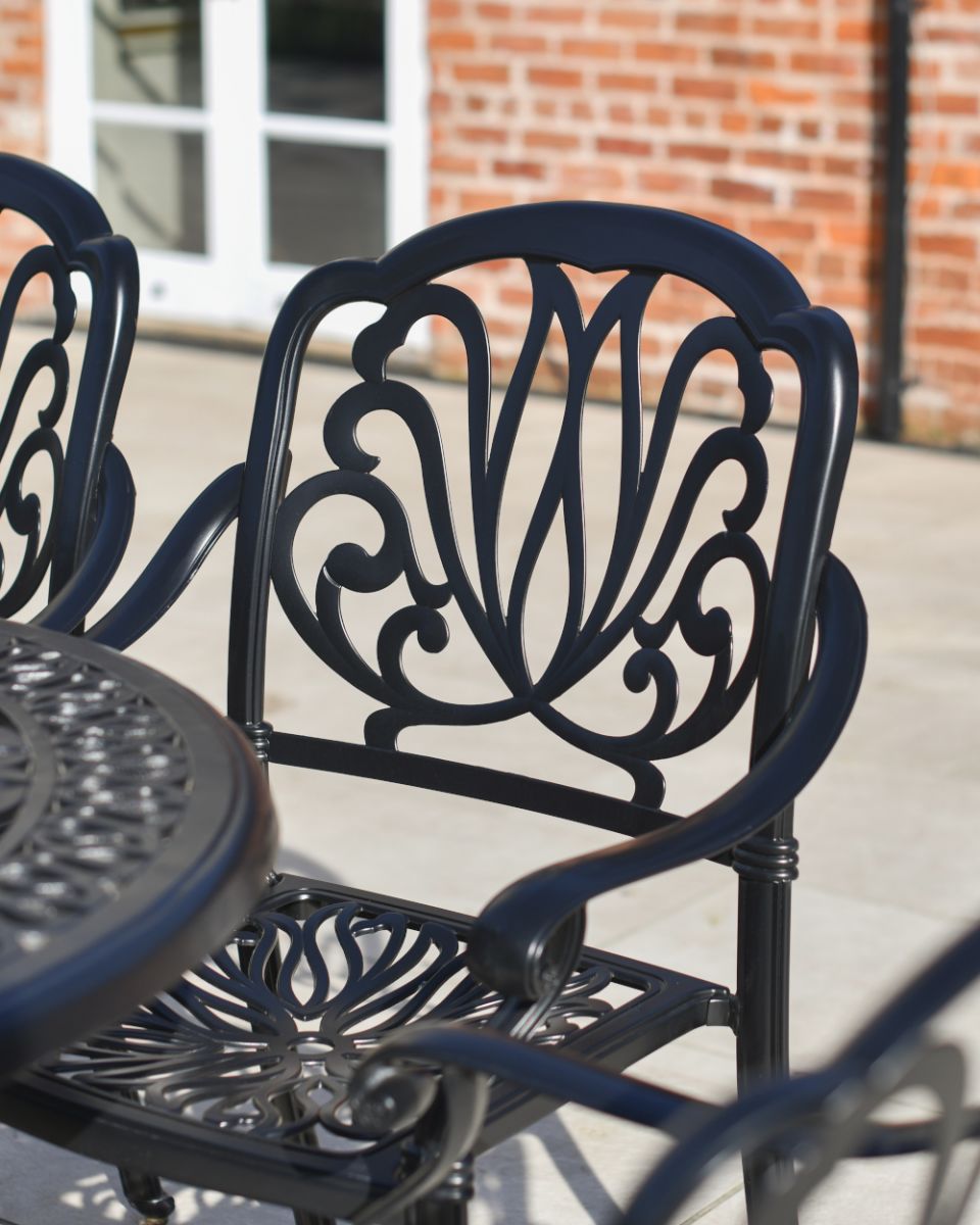 Back Of The Seat From The Ornate Moreville Furniture Set